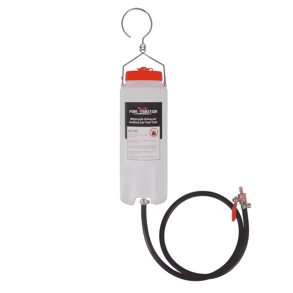 Porotmotor Motorcycle Auxiliary Gas Tank Fuel Container with Vent 1L