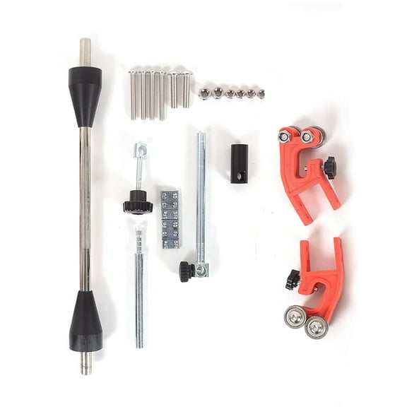 Porotmotor Motorcycle Wheel Balancer Parts Set for Bike Red