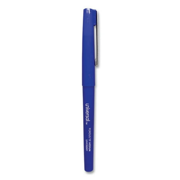 Porous Point Medium 0.7mm Pens - Blue (1-Dozen)