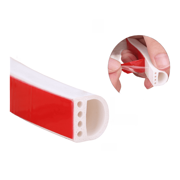 Porous Weather Stripping Soundproof Seal Strip for Doors FOR WINDOWS 6M Self