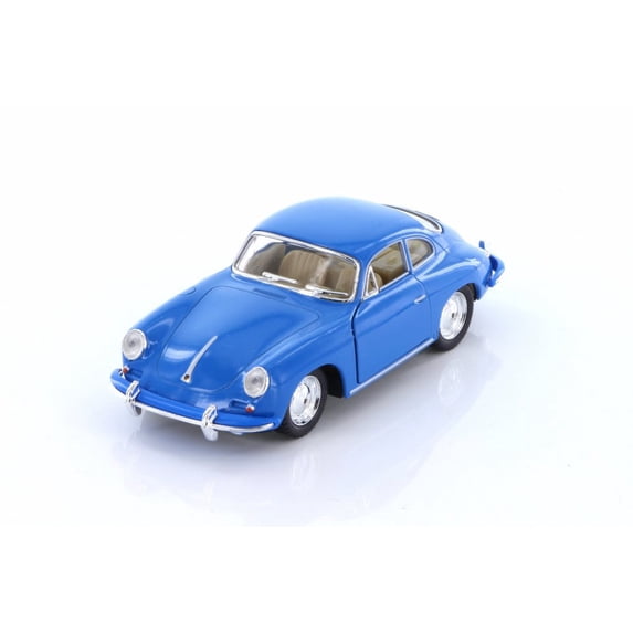 Porsche 356 B Carrera 2 Hard Top, Blue - Kinsmart 5398D - 1/32 scale Diecast Model Toy Car (Brand New but NO BOX)