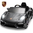 thumbnail image 1 of Porsche 718 Ride On Car for Kids, Electric Car for Toddlers with Remote Control, 4 Wheel Suspension, Bluetooth, Music, LED, Safety Belts, Ride on Toys for Toddler 3-6 Yrs Boys Girls Gifts, 1 of 9