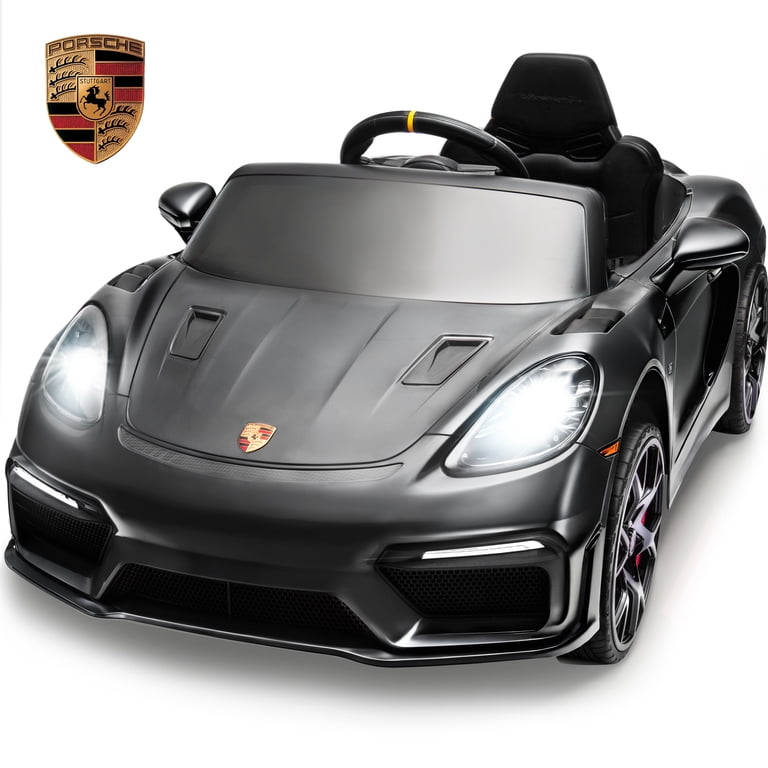 Porsche 718 Kids Ride On Toy, Electric Car with Remote Control