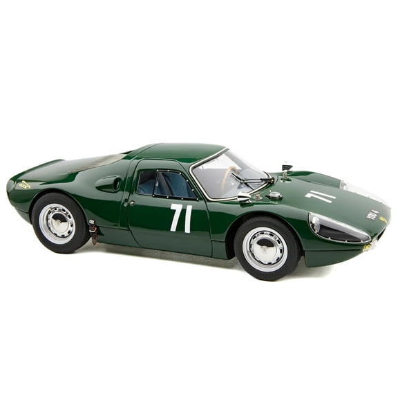 Porsche 904 Carrera GTS #71 Irish Green "Goodwood Revival TT Race" (2018) Limited Edition 1/18 Diecast Model Car by CMC