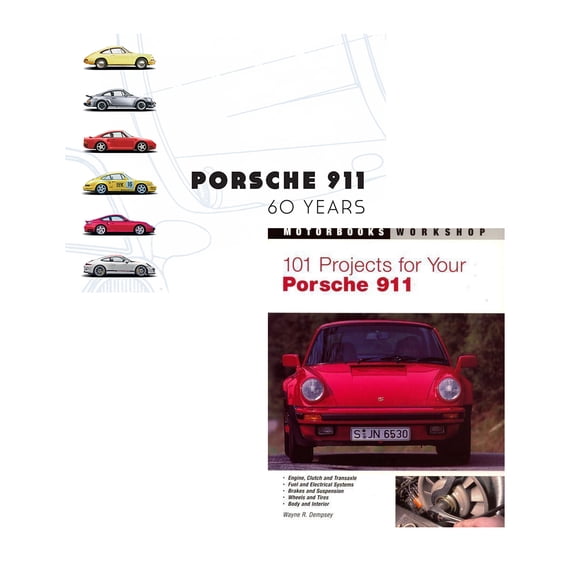 Porsche 911: 60 Years & 101 Projects 1964-1989 2 Book Set