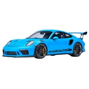 Porsche 911 991.2 GT3 RS Riviera Blue 1/18 Model Car by Autoart