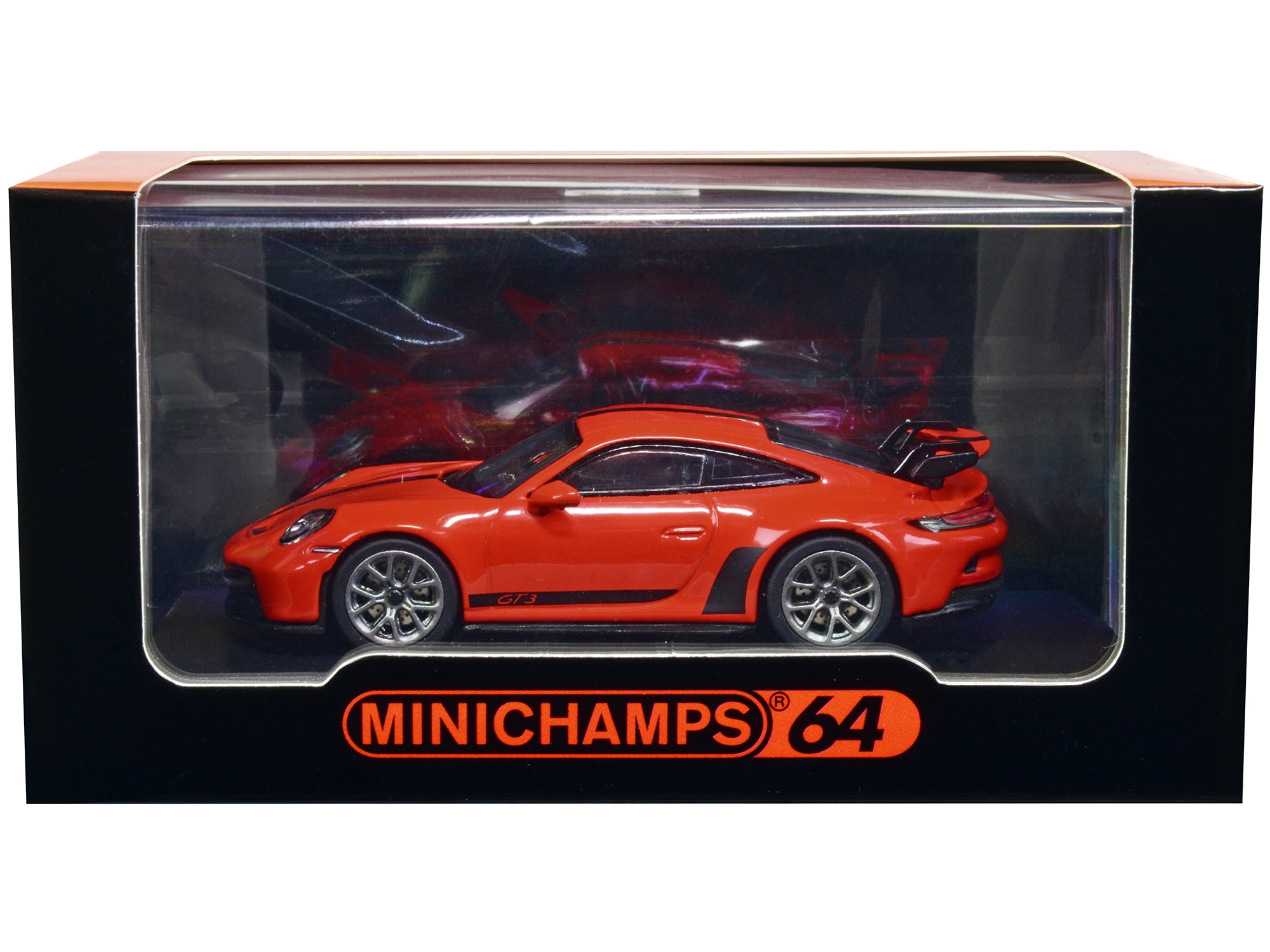 Minichamps x Premium Hobbies 2020 911 992 Lave Orange GT3 Escala