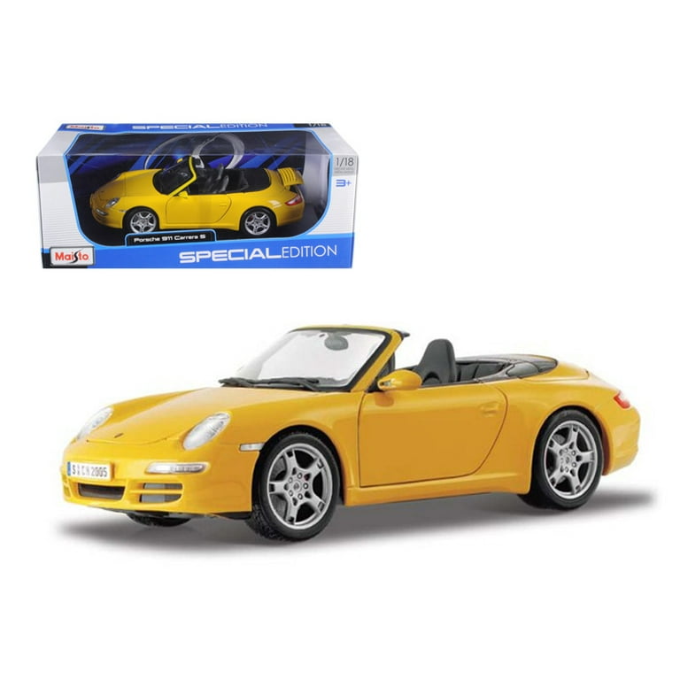 ポルシェ911 カレラS 997 ミニカー 1/18 Maisto 1/18 Maisto Porsche Carrera S 911 997 (Blue) Diecast Car