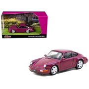 Porsche 911 Carrera RS 964 Ruby Star "Collab64" Series 1/64 Diecast Model Car by Schuco & Tarmac Works