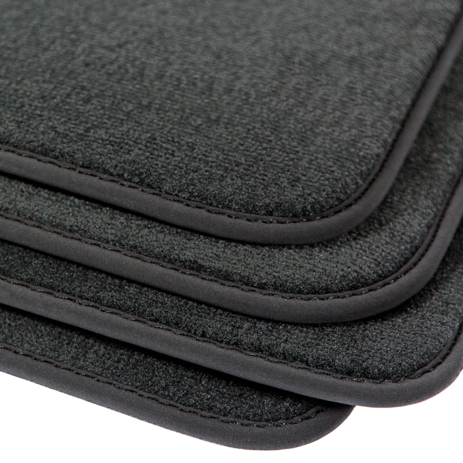 Porsche 911 Floor Mats - 997 Coupe, Convertible & Targa - Black ...