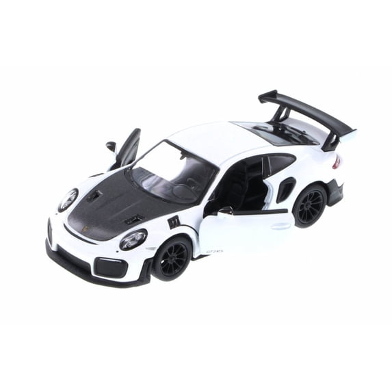 Porsche 911 GT2 RS Hard Top, White - Kinsmart 5408D - 1/36 Scale Diecast Model Toy Car (Brand New but NO BOX)