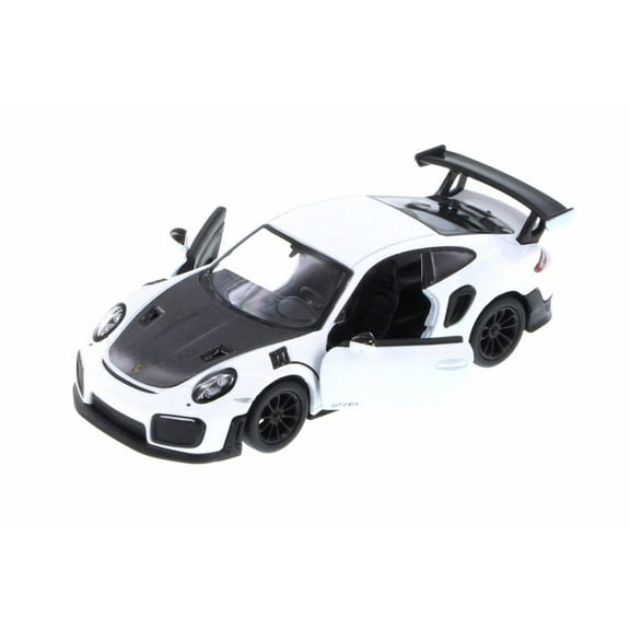 Porsche 911 GT2 RS Hard Top, White - Kinsmart 5408D - 1/36 Scale Diecast Model Toy Car (Brand New but NO BOX)