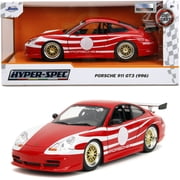 Hyper-Spec - 124 Porsche 911 GT3RS 996.2 Die-Cast Car