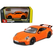 Porsche 911 GT3 Orange 1/24 Diecast Model Car by Bburago