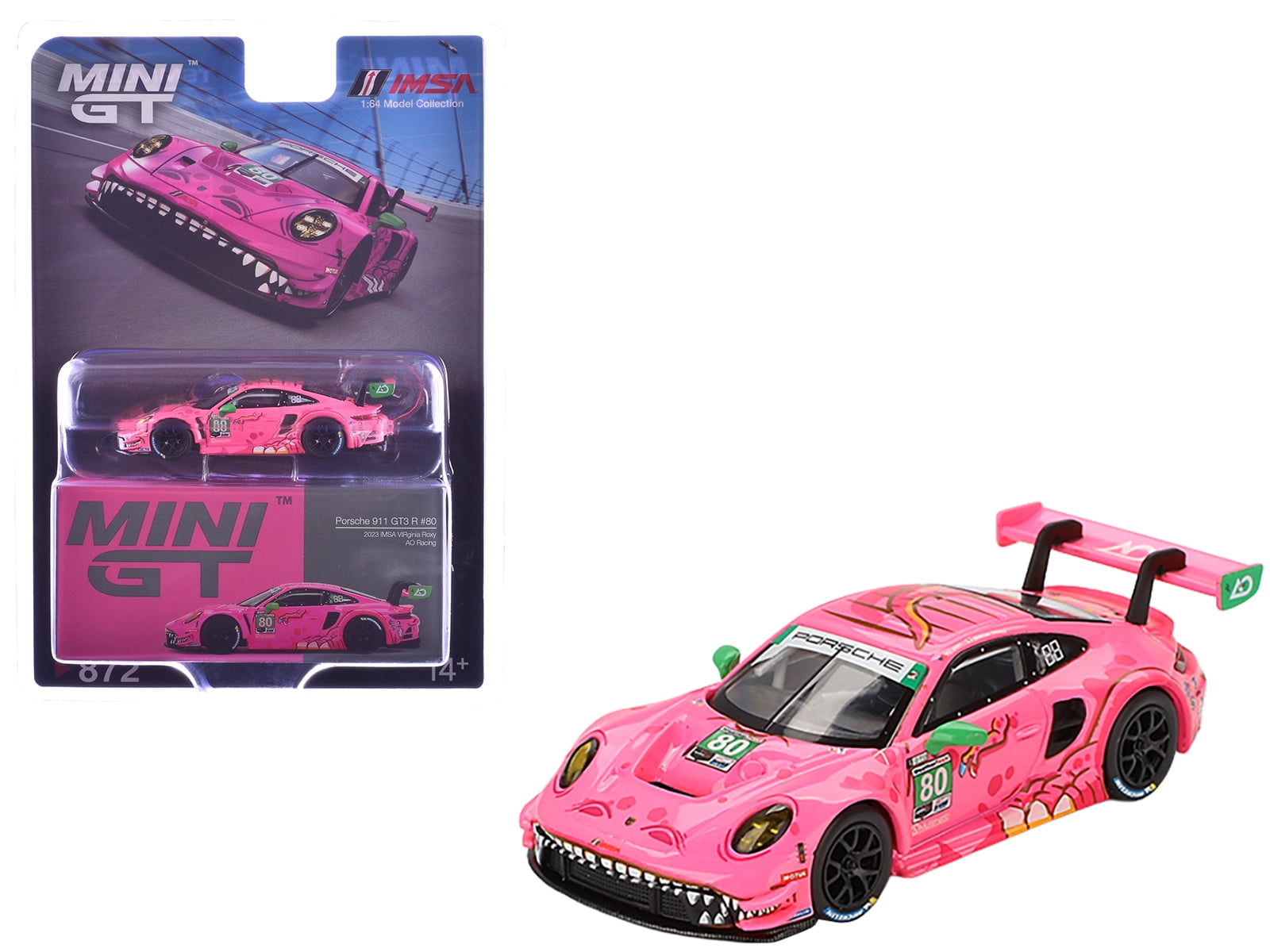 1/43 ポルシェ 911 GT3 R AO ROXY Racing 2024 Porsche 911 GT3 R AO RACING “ROXY” #77 Andlauer