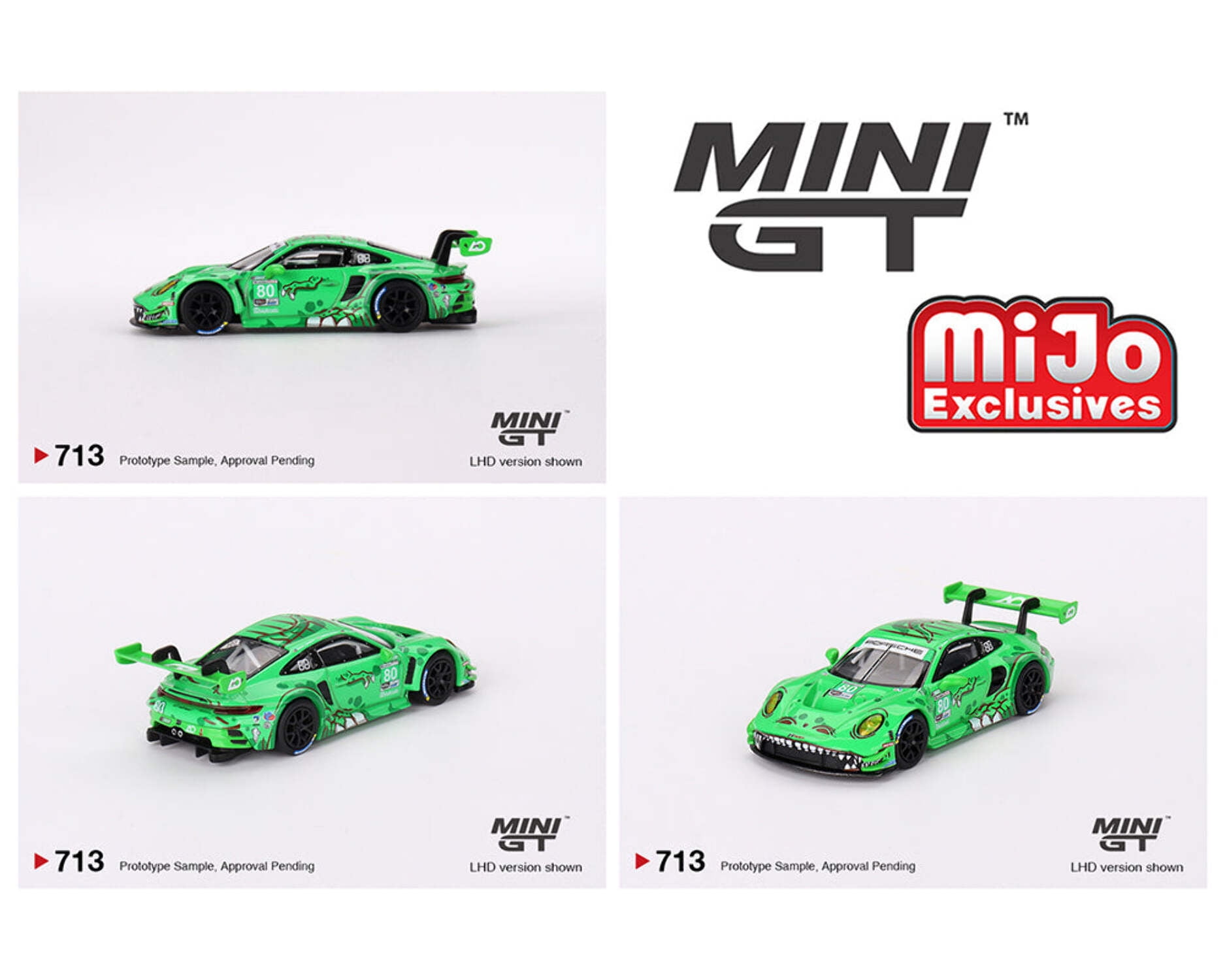Spark S8762 1/43 Porsche 911 RSR - 19 No.56 PROJECT 1 - AO