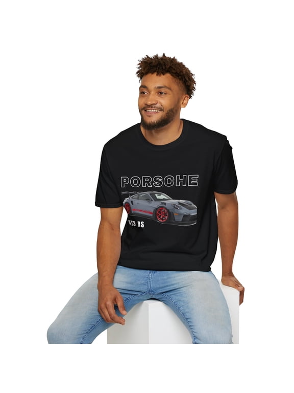Porsche 911 GT3 RS, Limited Edition, Men’s box tee (Navy Blazer, L)