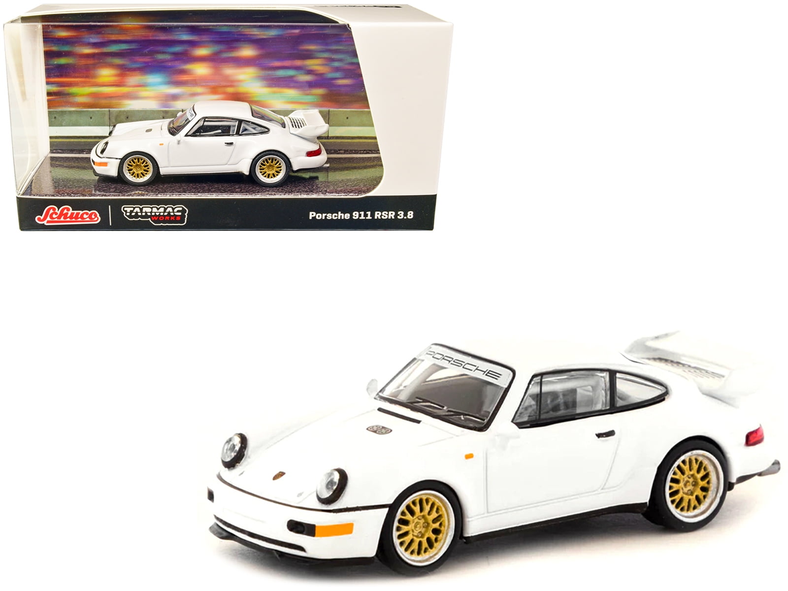 Porsche 911 RSR 3.8 White 