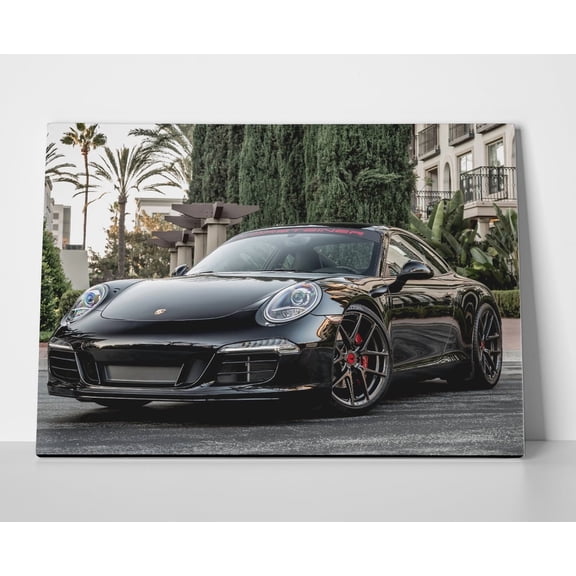 Porsche 911 Street Poster or Canvas Wall Art