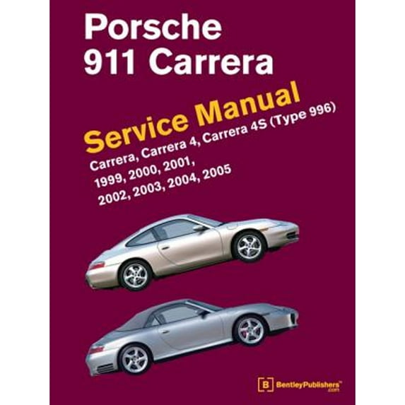Pre-Owned Porsche 911 (Type 996) Service Manual 1999, 2000, 2001, 2002, 2003, 2004, 2005: Carrera, Carrera 4, Carrera 4s, 9780837617107, 0837617103, Hardcover,