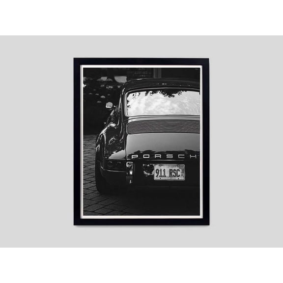 Porsche 911 Wall Art, Sportscar Print, Automotive Decor, 8x12UNFRAMED