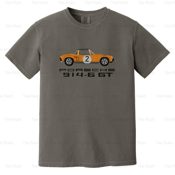 Porsche 914 6 GT Classic Sports Car Auto Racing Targa Fan,, Comfort Color T-Shirt Unisex, up to 4XL