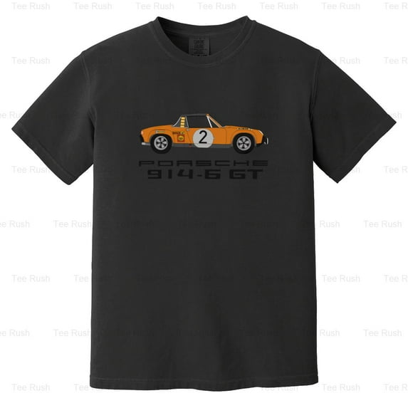 Porsche 914 6 GT Classic Sports Car Auto Racing Targa Fan,, Comfort Color T-Shirt Unisex, up to 4XL