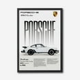 thumbnail image 1 of Porsche 930 Turbo Vintage Canvas Wall Art &ndash; Classic Car Decor for Auto Enthusiasts, 1 of 10