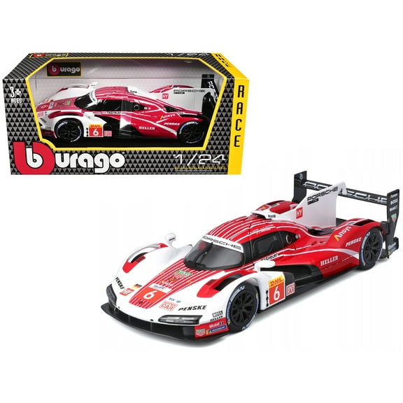 Porsche 963 #6 "Porsche Penske Motorsport" Winner "FIA World Endurance Championship" (2024) 1/24 Diecast Model Car by Bburago