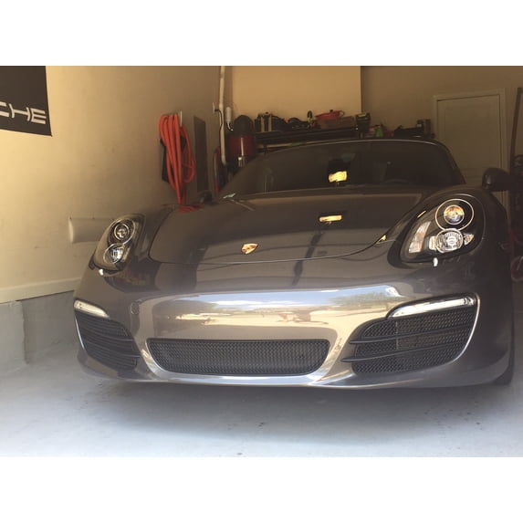 Porsche Boxster 981 - Complete Grill Set (Without Parking Sensors) - Black finish (2012 to 2016)