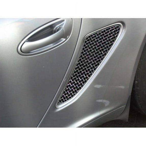 Porsche Boxster 987.1 And 987.2 - Side Vent Grill Set - Black finish (2005 - 2012)