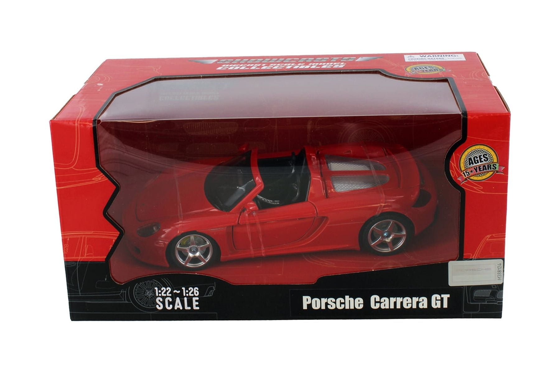 GT-SPIRIT 1:12 Porsche 911 Carrera 2.7 white with red Strip