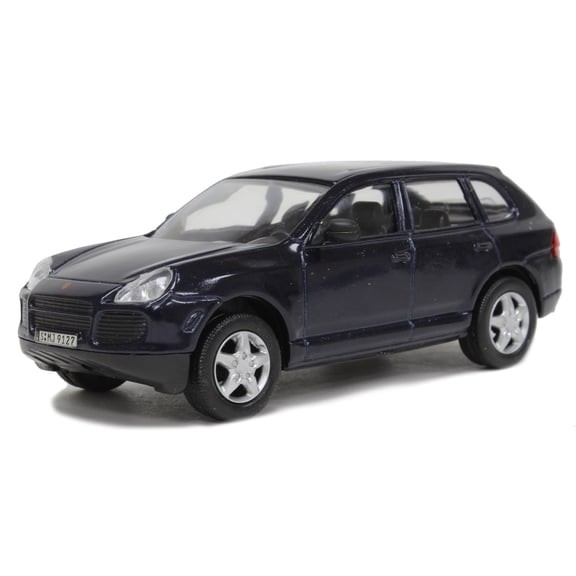 Porsche Cayenne 1:43 scale Diecast Model Car in Dark Blue by Ex Mag