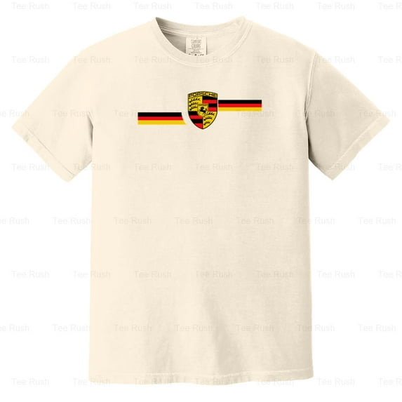 Porsche Classic German Sports Car Auto 911 Carrera Turbo Fan (4), Comfort Color T-Shirt Unisex, up to 4XL