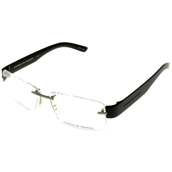 Porsche Design Eyewear Frames Brown Titanium Men P8206 C 56 Rimless