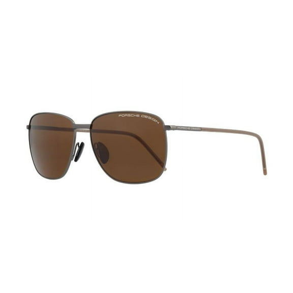 Porsche Design - P'8630-B Brown Polarized Gunmetal Sunglasses 58-15-145