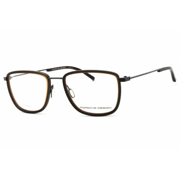 Porsche P8365 C Men's Grey Brown Metal Full Rim Frame Eyeglasses