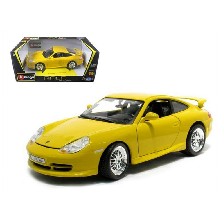 Burago  ポルシェ911 Porsche 911 GT3 Strasse Yellow 1/18 Diecast Model Car by Bburago