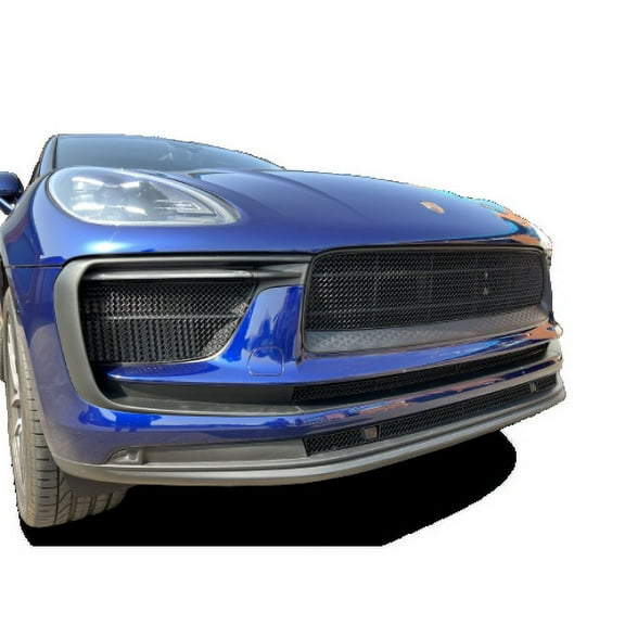 Porsche Macan S and GTS 2021 Facelift / 2022 - Front Grill Set - Black finish (2021 to )