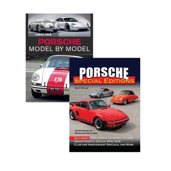 Porsche Model by Model & Porsche Special Editions 2 Book Set