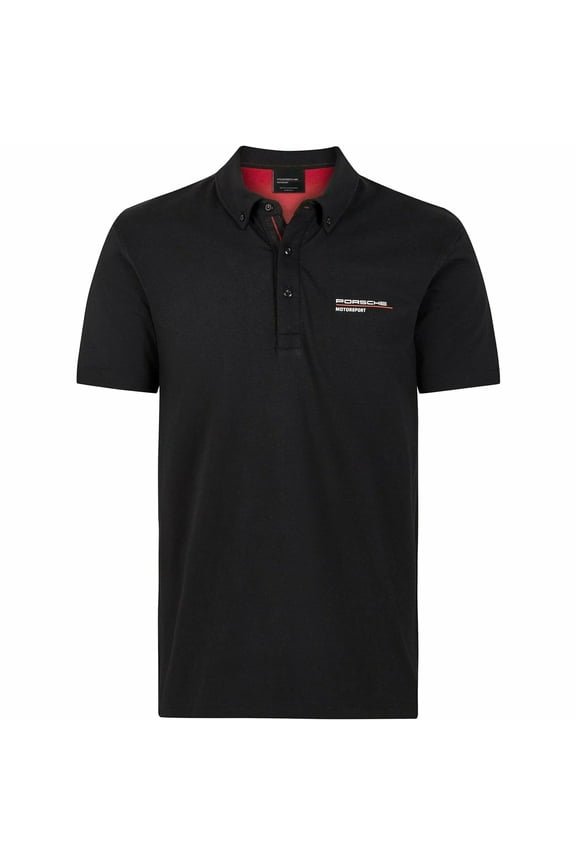 Motorsport F1 Team Mens Black Polo