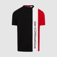 thumbnail image 1 of Porsche Motorsport F1 Team Mens Stip Black T-Shirt, 1 of 2