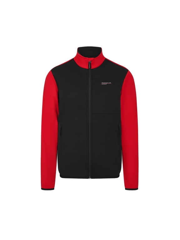 Porsche Motorsport Men's Fanwear Softshell Jacket Black/Red