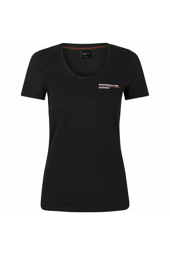 Motorsport Women's Black T-Shirt