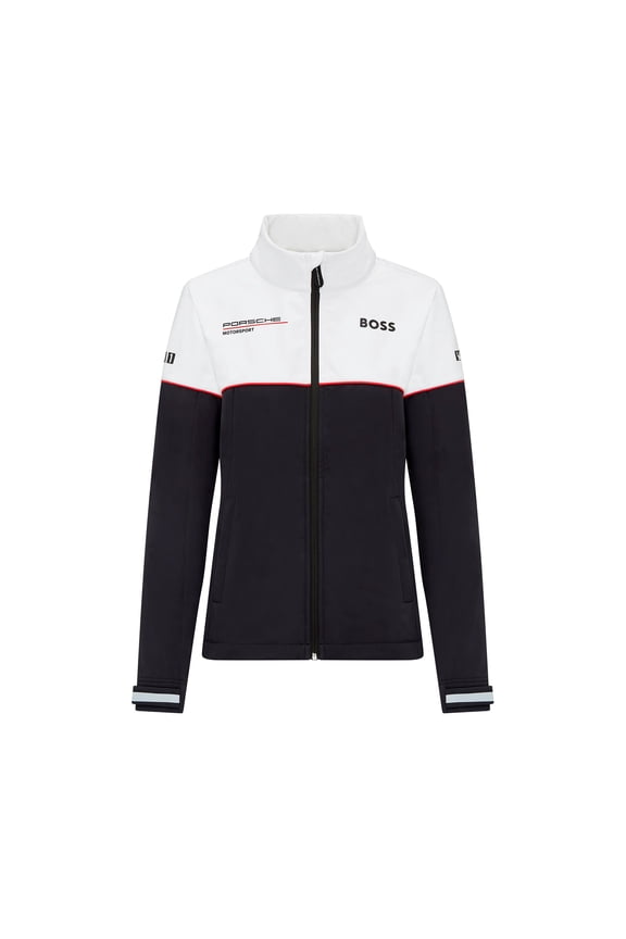 Motorsport Women's Team Softshell Jacket- Black
