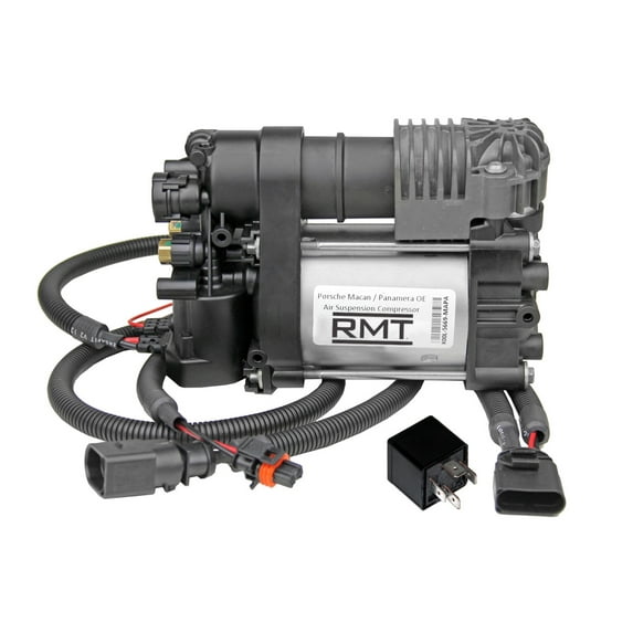 Porsche Panamera (970) 2010-2016 OEM REBUILT Air Suspension Compressor & Relay Kit (97035815124)
