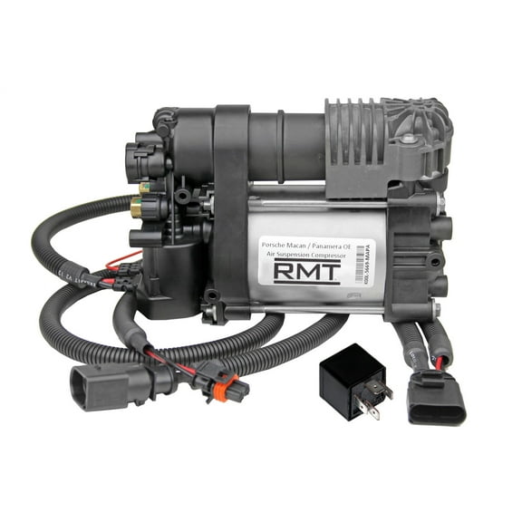 Porsche Panamera (970) 2010-2016 OEM REBUILT Air Suspension Compressor & Relay Kit (97035815124)