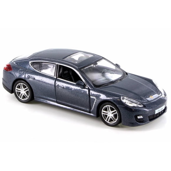 Miniature Porsche Panamera Turbo Noire RMZ City échelle 1/64 - Neuf En Boîte