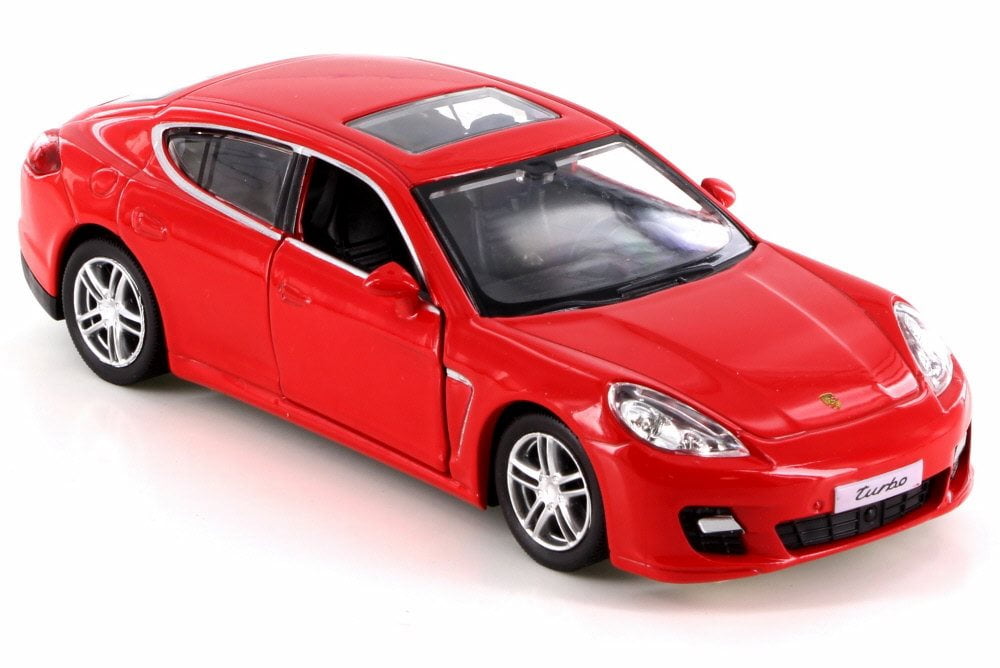 Porsche Panamera Turbo, Red - RMZ City 555002 - Diecast Model Toy