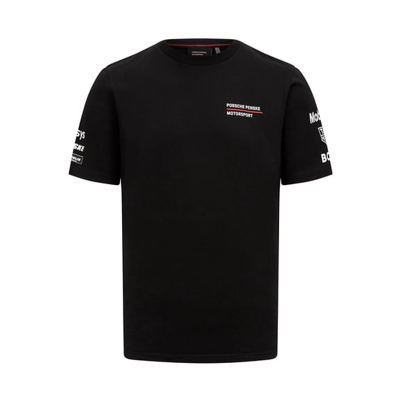 Porsche Penske Motorsport Team T-Shirt - Black